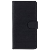 Oppo A76 / Realme 9i Leather Flip Case w. Wallet & Stand Function - Black