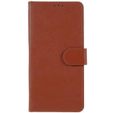 Oppo A76 / Realme 9i Leather Flip Case w. Wallet & Stand Function - Brown