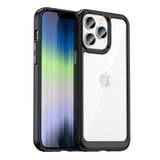 iPhone 14 Pro Max Hybrid Plastic Case - Black