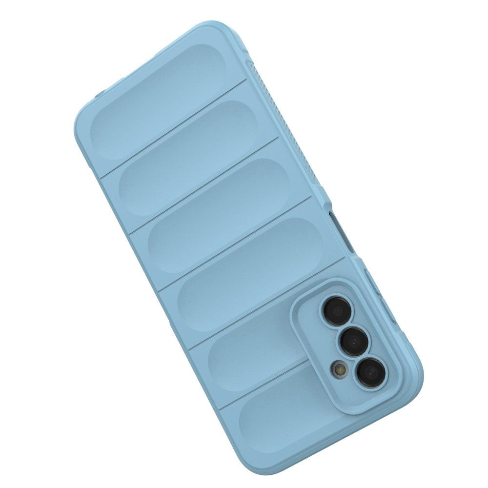 Samsung Galaxy M13 Flexible Plastic Case - Light Blue