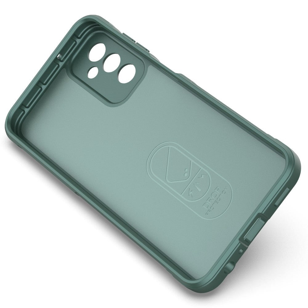 Samsung Galaxy M13 Flexible Plastic Case - Green