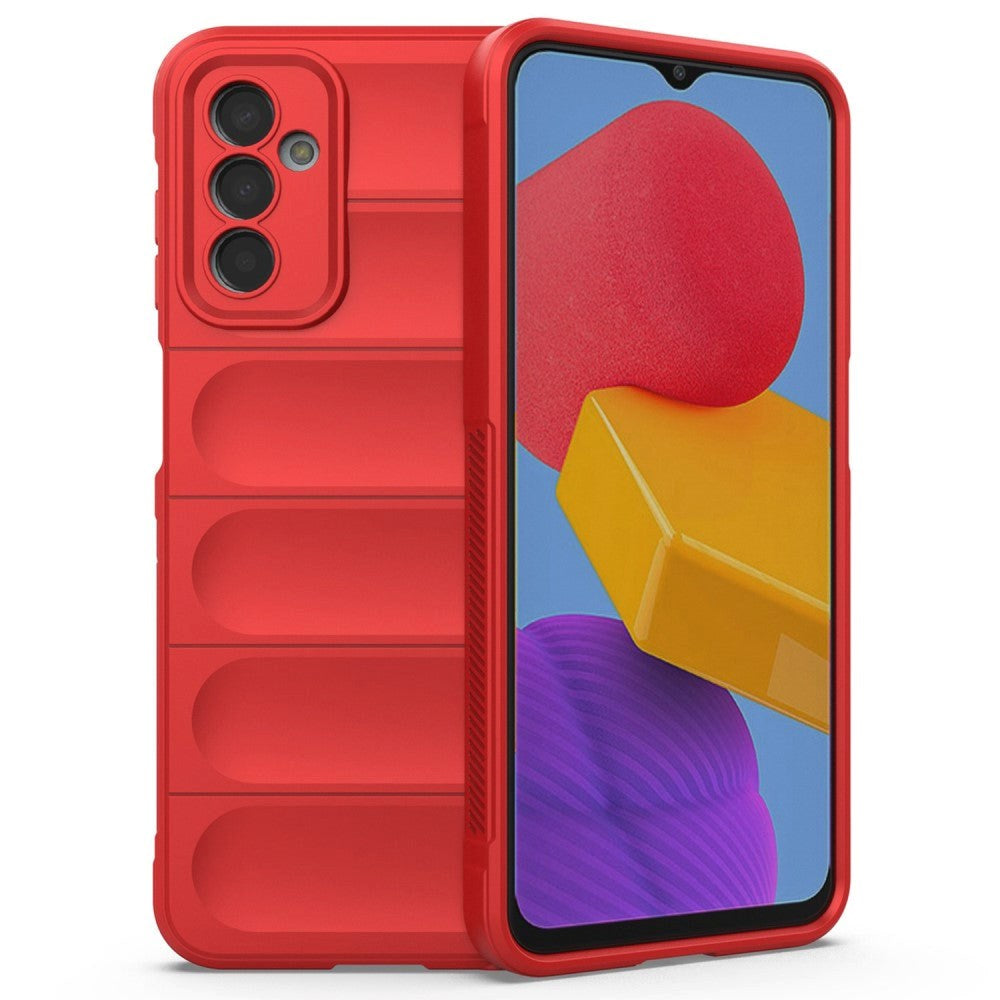 Samsung Galaxy M13 Flexible Plastic Case - Red