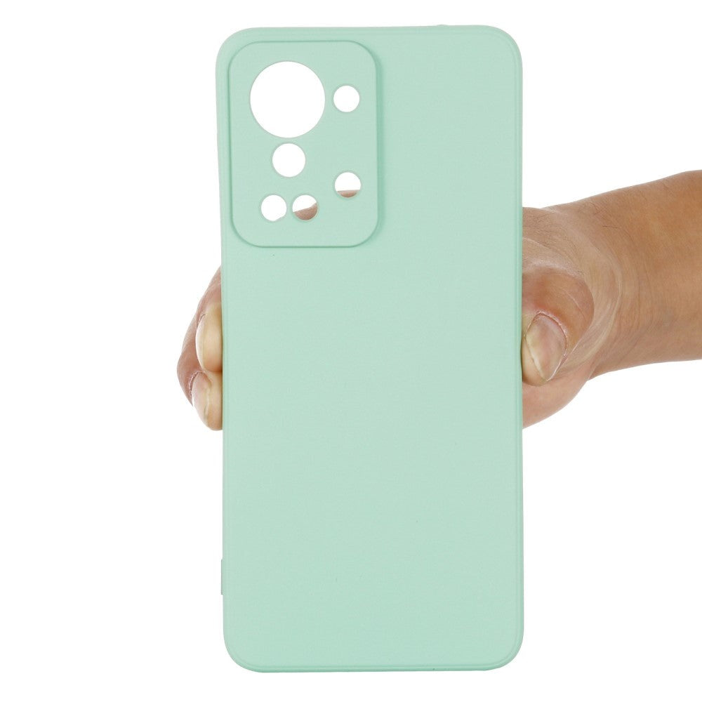 OnePlus Nord 2T (5G) Silicone Case w. Strap - Green