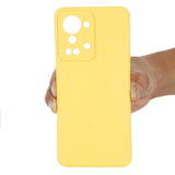 Motorola Moto G22 / E32s (4G) Silicone Case w. Strap - Yellow