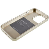 iPhone 14 Pro Max Mercury Goospery Flexible Plastic Case - Gold