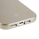 iPhone 14 Pro Mercury Goospery Flexible Plastic Case - Gold