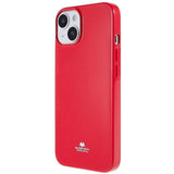 iPhone 14 Plus Mercury Goospery Flexible Plastic Case - Rose Red