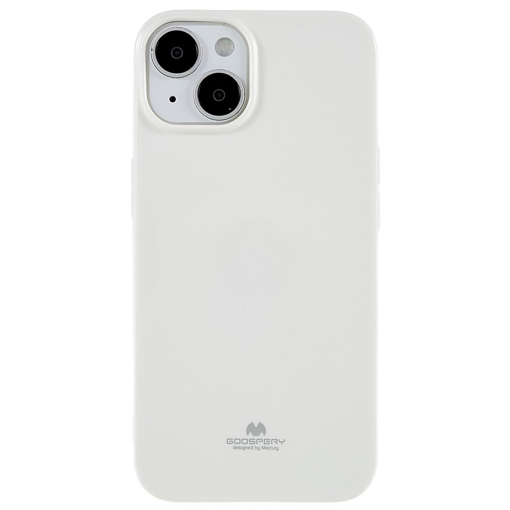 GOOSPERY iPhone 14 Flexible Plastic Back Case - White