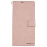 iPhone 14 Pro GOOSPERY Blue Moon Leather Wallet Case - Bright Pink