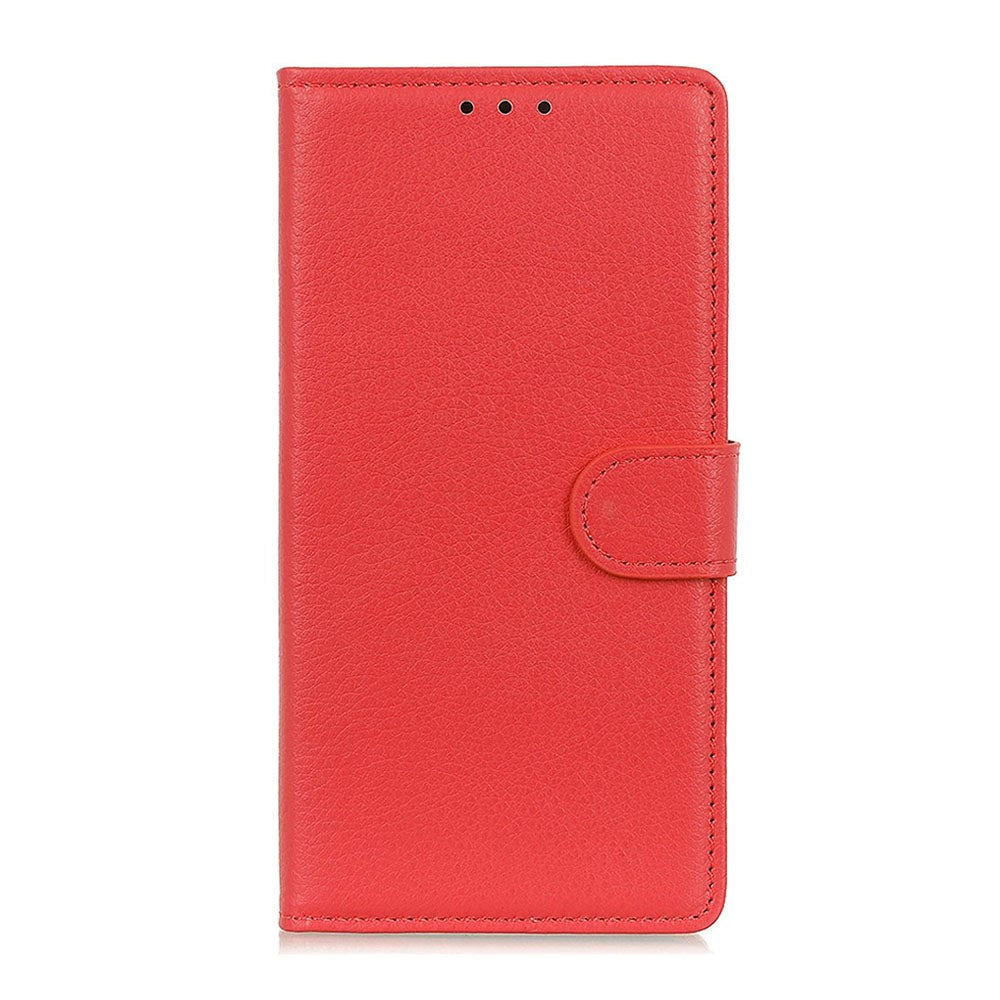 Nothing Phone (1) Leather Flip Case w. Wallet & Magnetic Closure - Red