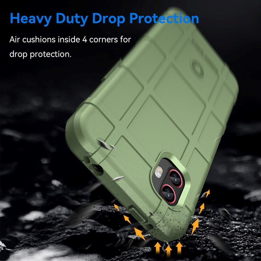 Samsung Galaxy XCover 6 Pro Rugged Shield Series Tough Case - Green