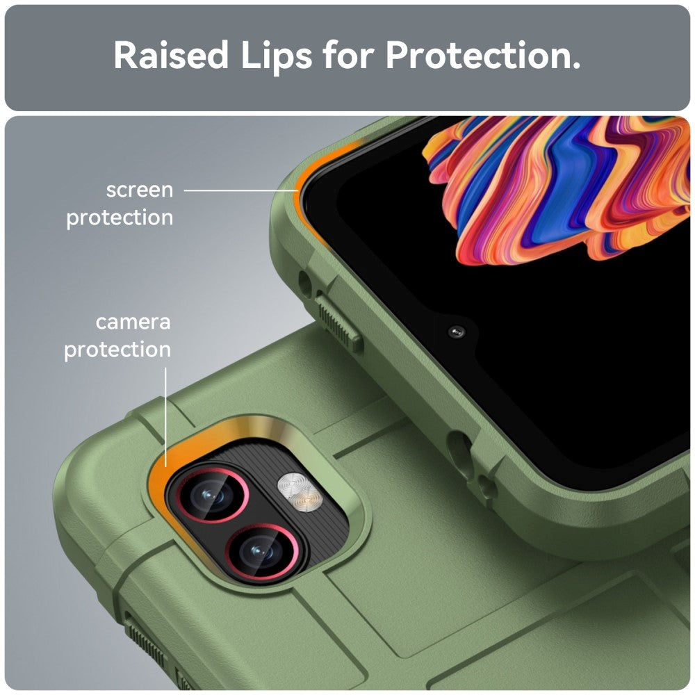 Samsung Galaxy XCover 6 Pro Rugged Shield Series Tough Case - Green