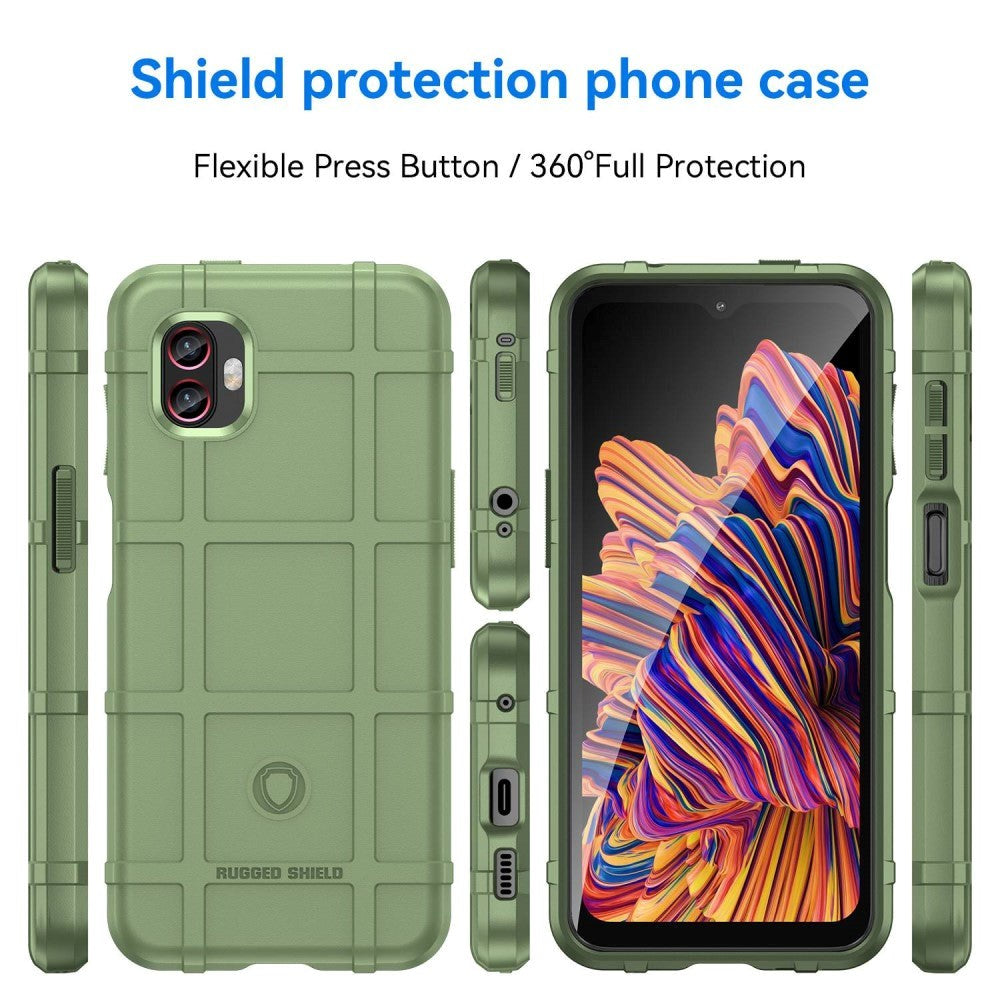 Samsung Galaxy XCover 6 Pro Rugged Shield Series Tough Case - Green