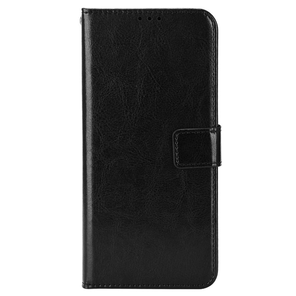 Asus Zenfone 10 / 9 Neutral Leather Wallet Case - Black