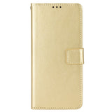 Asus Zenfone 10 / 9 Neutral Leather Wallet Case - Gold