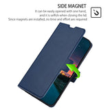 OnePlus 10T Cover with Card Holder & Stand Function - Blue