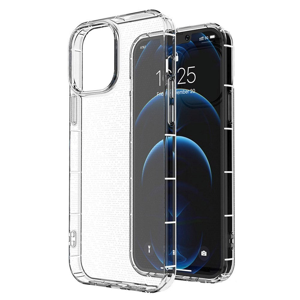 iPhone 14 Pro Flexible Plastic Airbag Case - Transparent