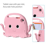 Samsung Galaxy Tab A8 10.5" (2021) Kids Case w. Kickstand - Octopus - Baby Pink