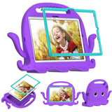 Samsung Galaxy Tab A8 10.5" (2021) Kids Case w. Kickstand - Octopus - Purple