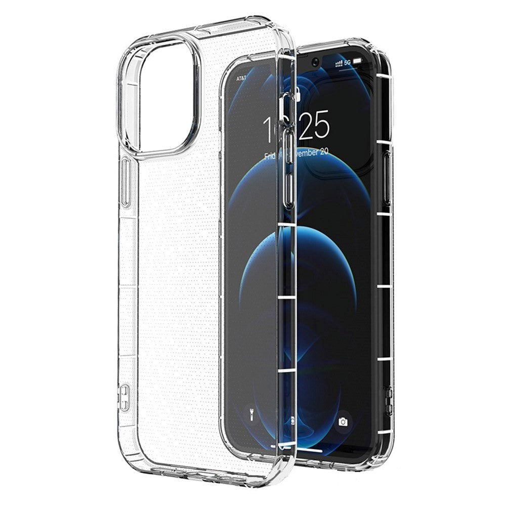 iPhone 14 Flexible Plastic Airbag Case - Transparent