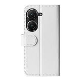 Asus Zenfone 9 Neutral Leather Wallet Case - White