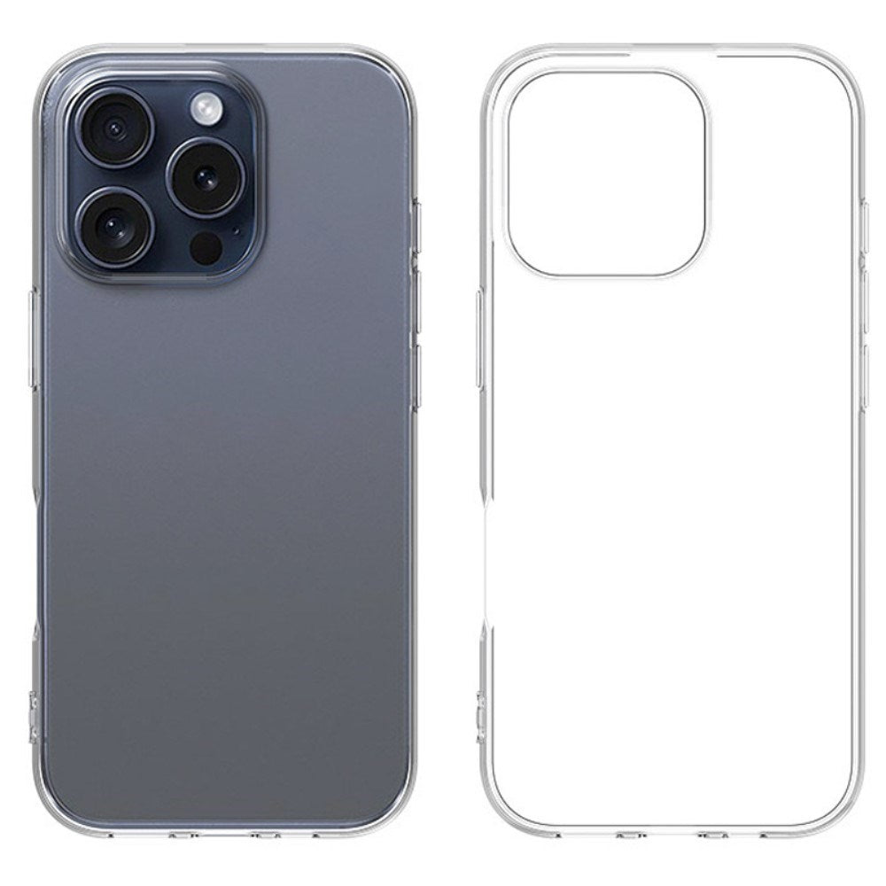 EIDERWOOD iPhone 16 Pro Flexible Plastic Case - Transparent