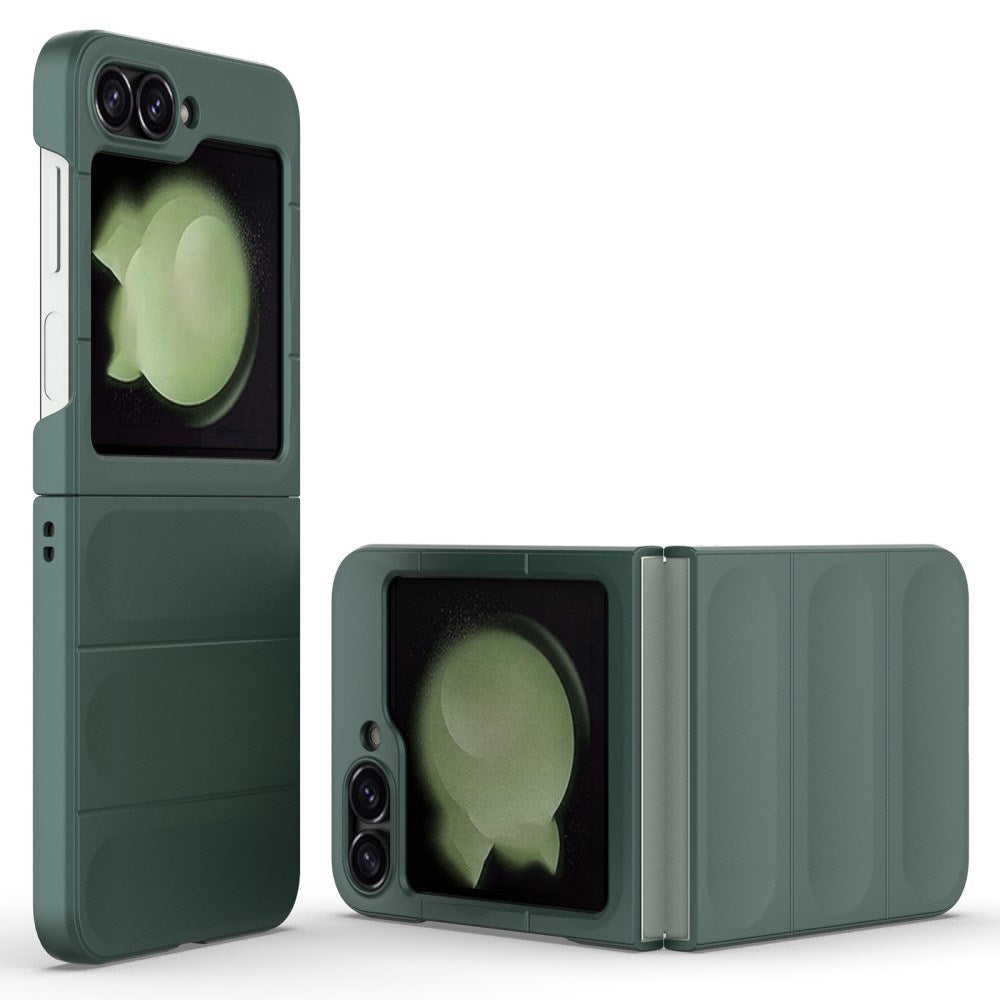 EIDERWOOD Samsung Galaxy Z Flip7 FE / Flip6 Flexible Plastic Case - Green