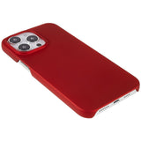 EIDERWOOD iPhone 16 Pro Matte Hard Plastic Case - Red