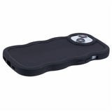 iPhone 15 EIDERWOOD Flexible Plastic Wavy Case - Black