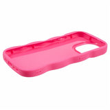 iPhone 15 Pro Max EIDERWOOD Flexible Plastic Wavy Case - Pink