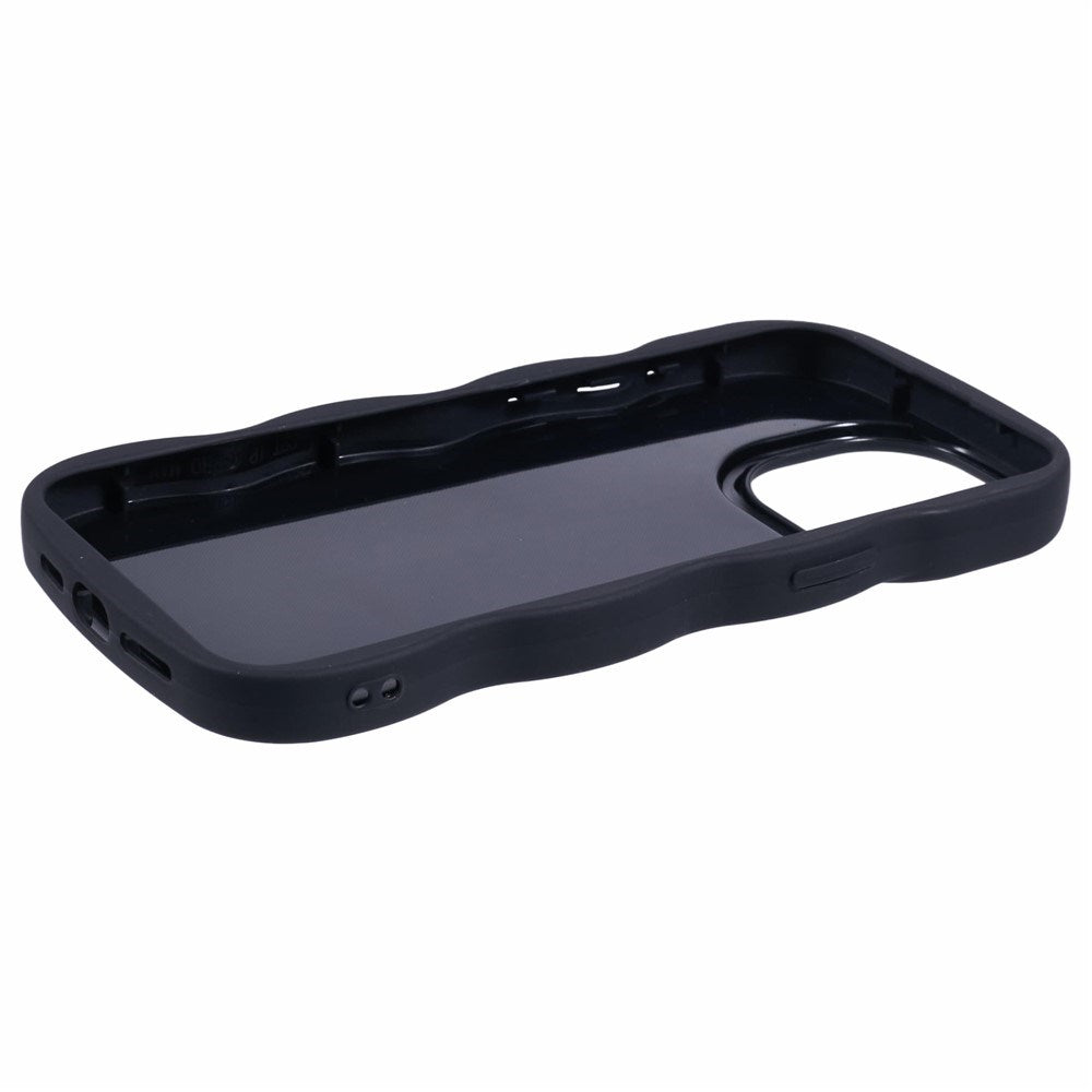 iPhone 15 Pro Max EIDERWOOD Flexible Plastic Wavy Case - Black