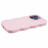 iPhone 15 Pro Max EIDERWOOD Flexible Plastic Wavy Case - Light Pink