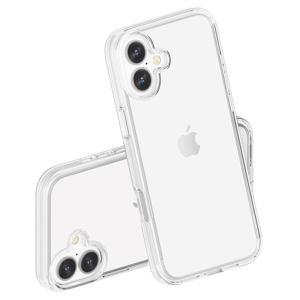 EIDERWOOD iPhone 16 Hybrid Cover - Transparent White