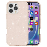 EIDERWOOD iPhone 16 Pro Hybrid Plastic Case - Gold Glitter