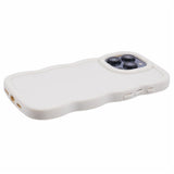 iPhone 15 Pro EIDERWOOD Flexible Plastic Wavy Case - White