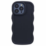 iPhone 15 Pro EIDERWOOD Flexible Plastic Wavy Case - Black