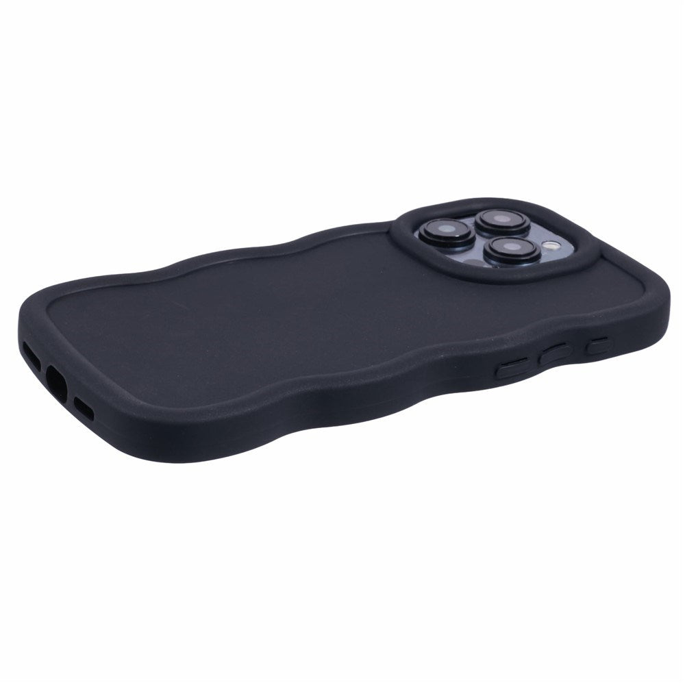 iPhone 15 Pro EIDERWOOD Flexible Plastic Wavy Case - Black