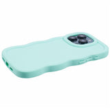 iPhone 15 Pro EIDERWOOD Flexible Plastic Wavy Case - Blue