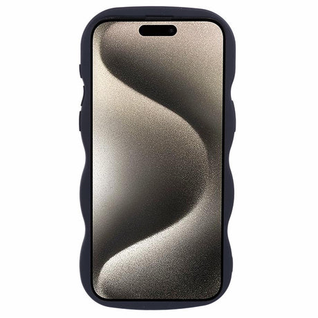 iPhone 14 Pro EIDERWOOD Flexible Plastic Wavy Case - Black