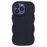 iPhone 13 Pro EIDERWOOD Flexible Plastic Wavy Case - Black
