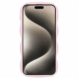 iPhone 12 / 12 Pro EIDERWOOD Flexible Plastic Wavy Case - Light Pink