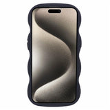 iPhone 13 EIDERWOOD Flexible Plastic Wavy Case - Black