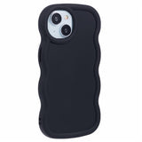 iPhone 13 EIDERWOOD Flexible Plastic Wavy Case - Black
