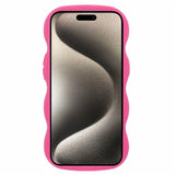 iPhone 13 EIDERWOOD Flexible Plastic Wavy Case - Pink