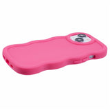 iPhone 13 EIDERWOOD Flexible Plastic Wavy Case - Pink