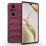 EIDERWOOD Honor 200 Pro (5G) Flexible Plastic Case - Dark Red