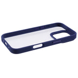 Eiderwood iPhone 16 Pro Hybrid Plastic Case - Transparent / Dark Blue