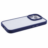 Eiderwood iPhone 16 Pro Hybrid Plastic Case - Transparent / Dark Blue