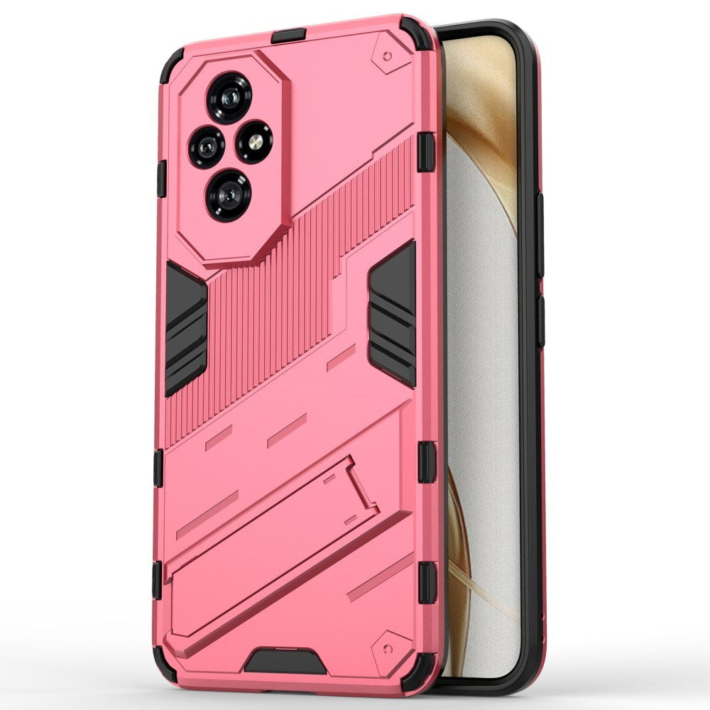 EIDERWOOD Honor 200 5G Hybrid Tough Case w. Kickstand - Pink