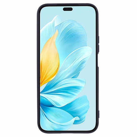 EIDERWOOD Honor 200 Lite Back Cover in Flexible Plastic - Black